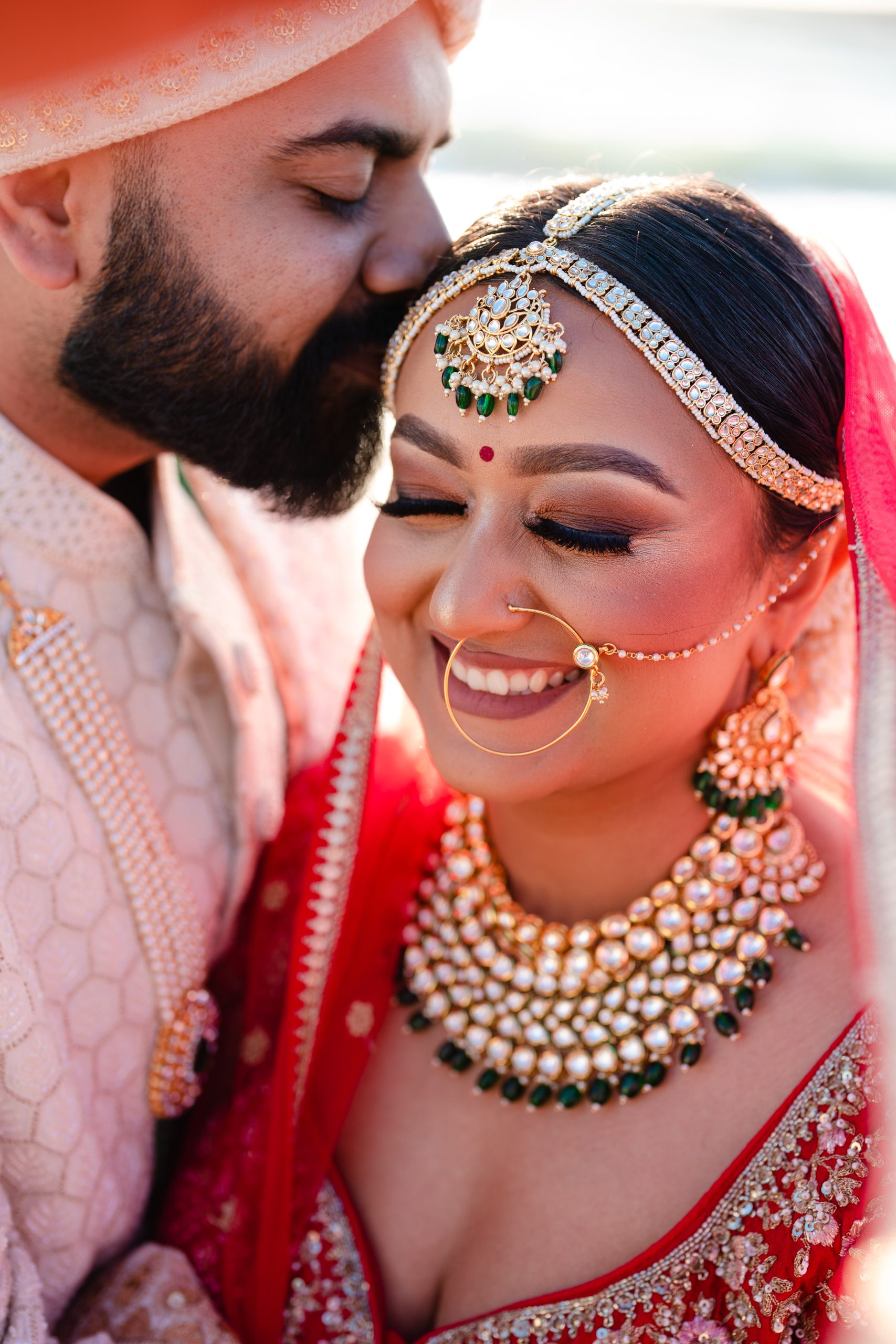 This gorgeous Punjabi wedding is your guide to planning a beautiful day  wedding!!🧡… | Indian wedding couple, Couple wedding dress, Wedding couple  poses photography